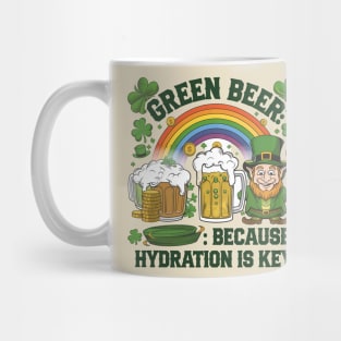 Green Beer Mug